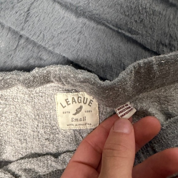 League Tulane University Sweatpants Gray Graphic Joggers Mens Small NCAA - Picture 7 of 9